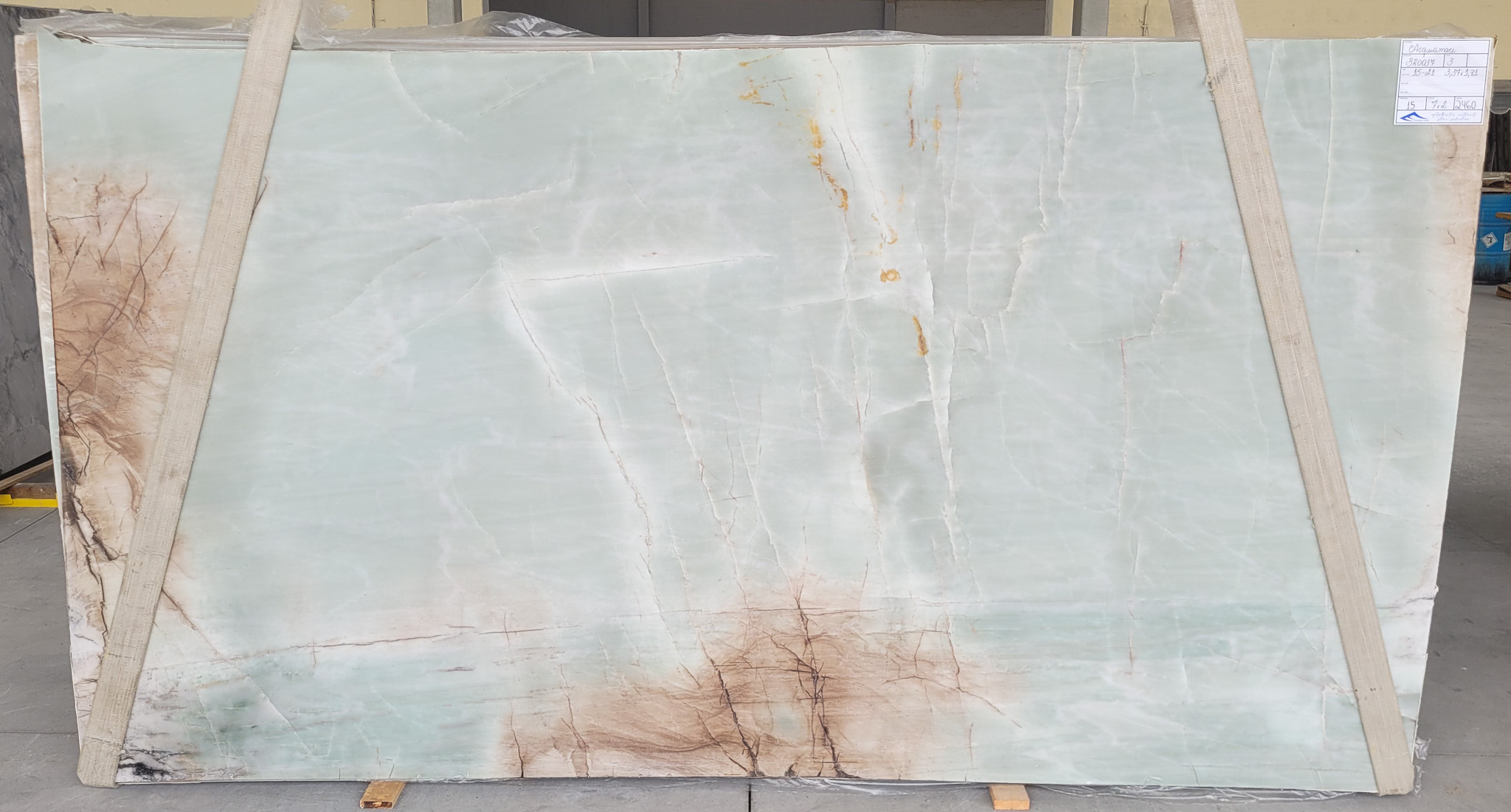 Quartzite acquamare (BE000037)