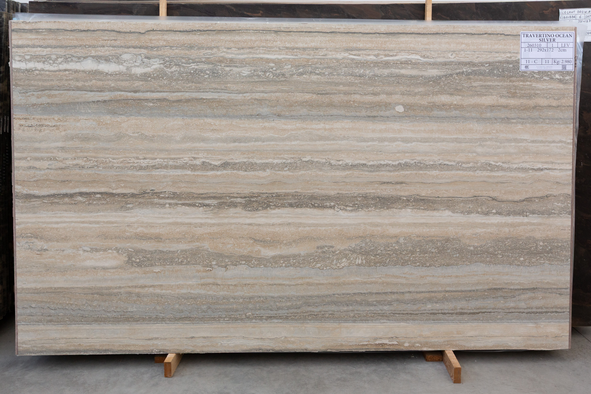 Travertino Ocean Silver (260310)